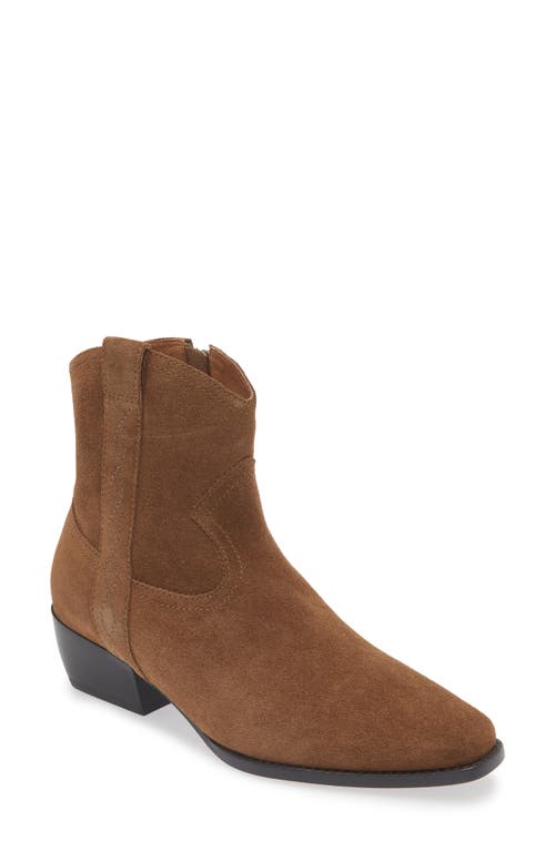 Shop Frankie4 Shadow Bootie In Rye Suede