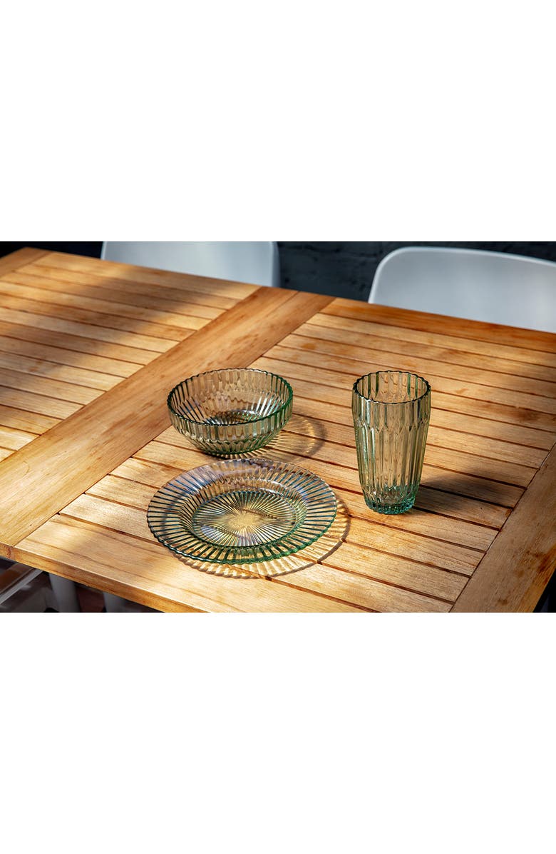 Fortessa Archie Set of 4 Green Dinner Plates, Alternate, color, Verde