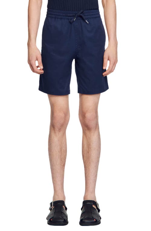 sandro Gamma Cotton Blend Shorts at Nordstrom,