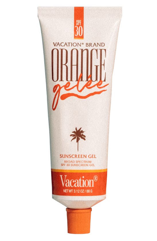Vacation Orange Gelée Spf 30 Sunscreen Gel, 3.4 oz In White