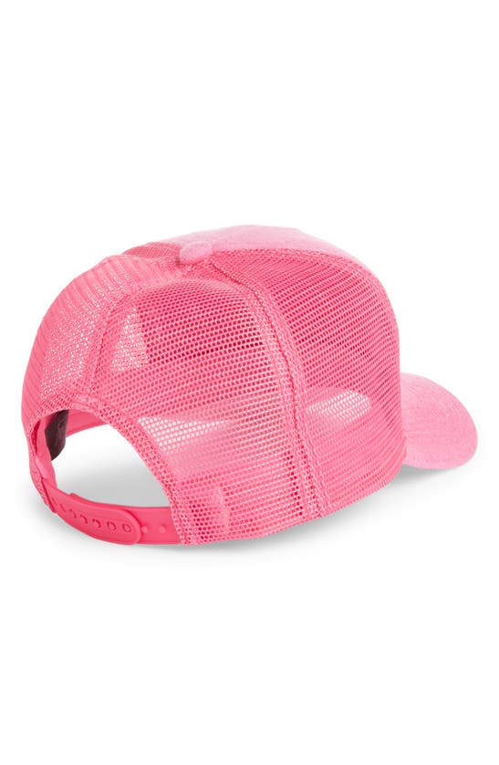 Shop Boys Lie Neon Paint Balloon Trucker Hat In Pink