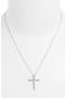 Nadri cross pendant necklace Clearance