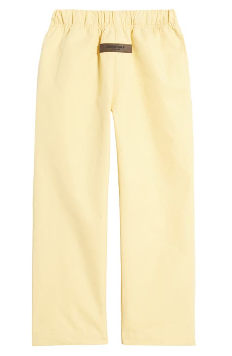 Yellow Relaxed Lounge Pants by Fear of God ESSENTIALS on Sale