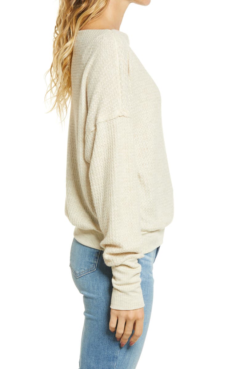 Treasure Bond Off The Shoulder Thermal Knit Top Nordstrom Treasure Bond Off The Shoulder Thermal Knit Top Nordstrom