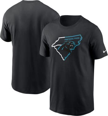 Nike Men's Nike Black Carolina Panthers Essential Panthers Pride T