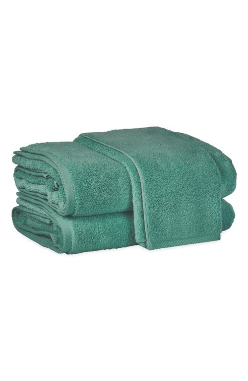 Matouk Milagro Fingertip Towel in Jade at Nordstrom