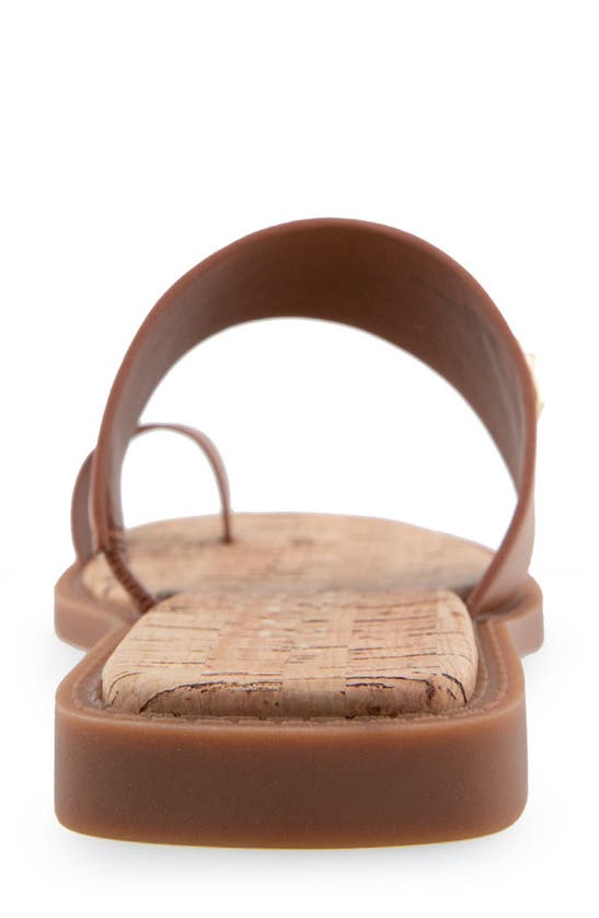 Shop Aerosoles Carder Sandal In Tan Pu Leather
