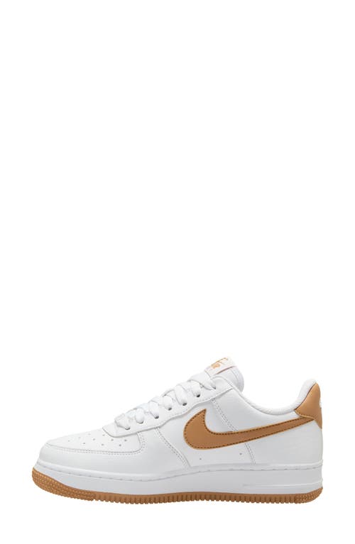 Nike Air Force 1 07 Next Nature Sneaker In White/flax