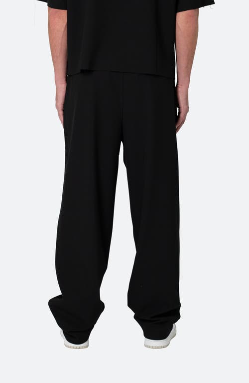 Shop Mnml Baggy Pleated Pants In Black