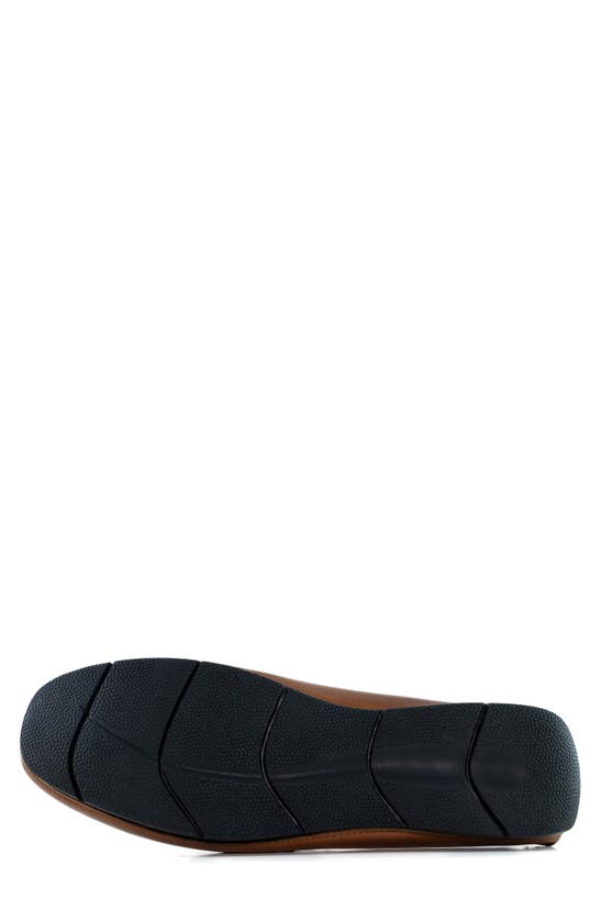 Marc Joseph New York Greenwich Perforated Driver In Whiskey Napa Perforated