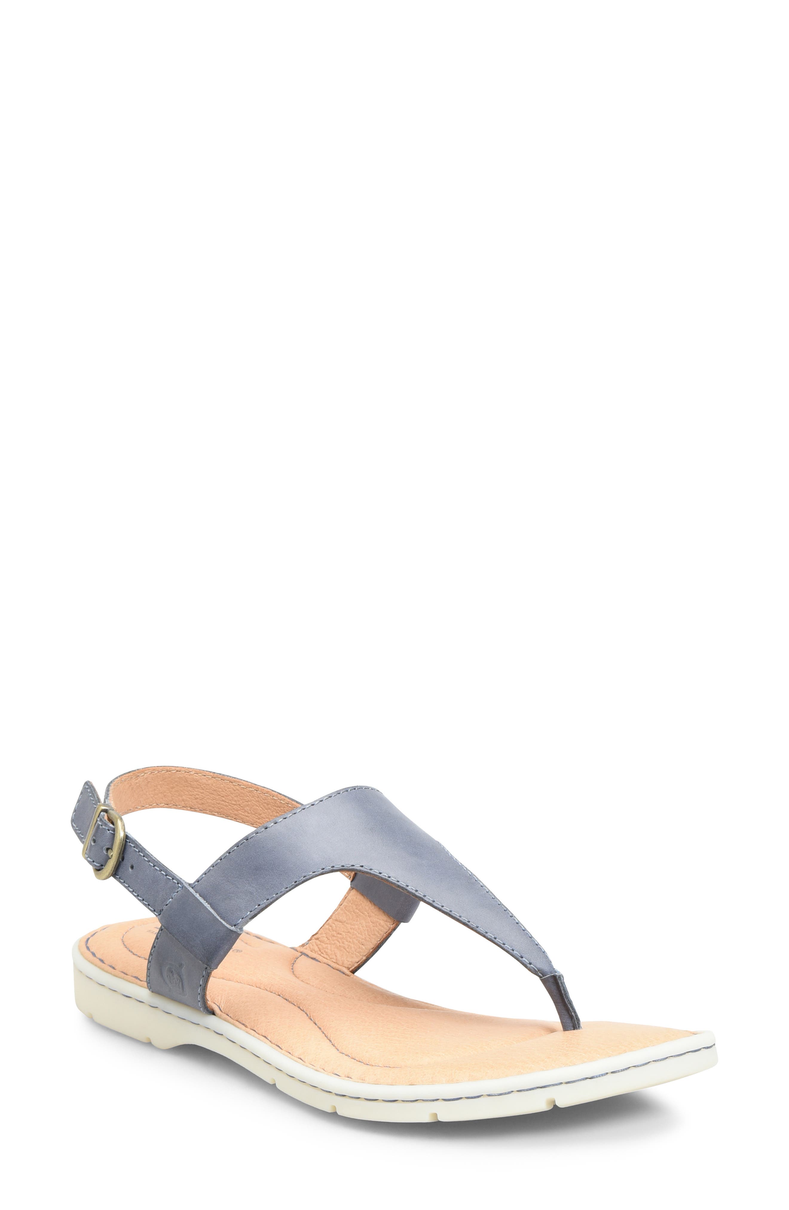 B?rn Taylor V-Strap Sandal, Blue