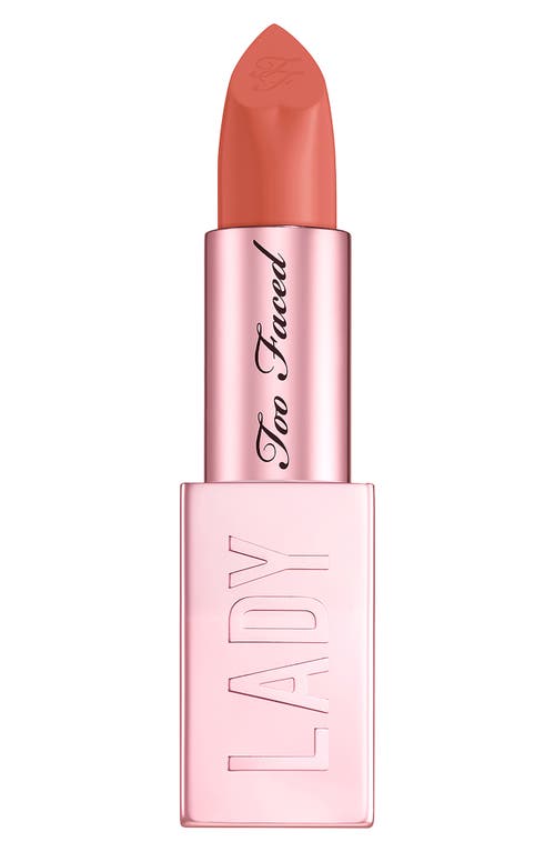 Too Faced Lady Bold Cream Lipstick in Comeback Queen at Nordstrom