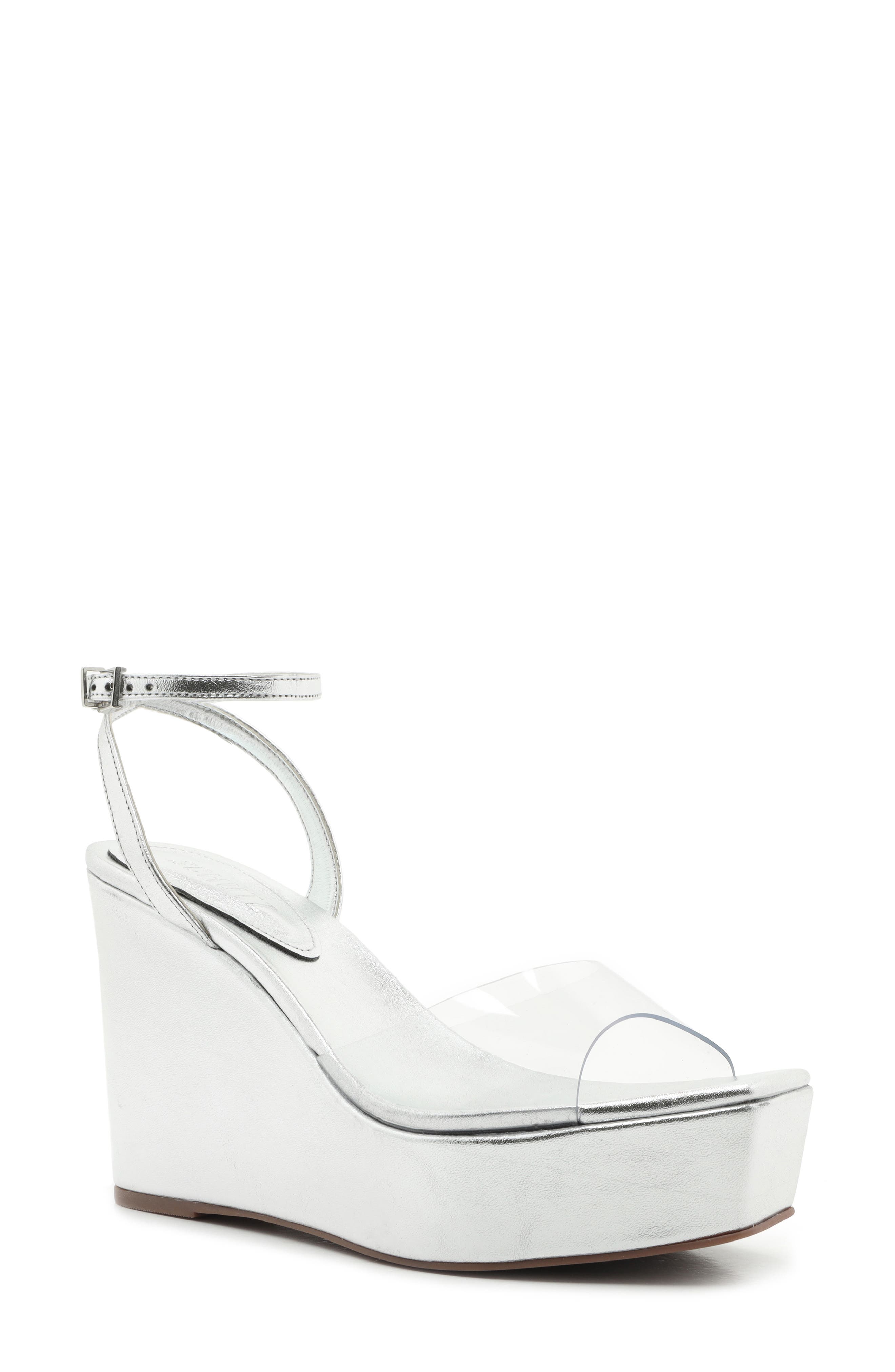 white wedges size 11