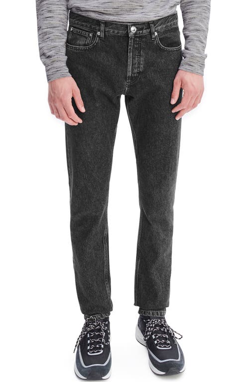 A. P.C. Petit New Standard Cotton Jeans in Faux Noir at Nordstrom, Size 31 X 32