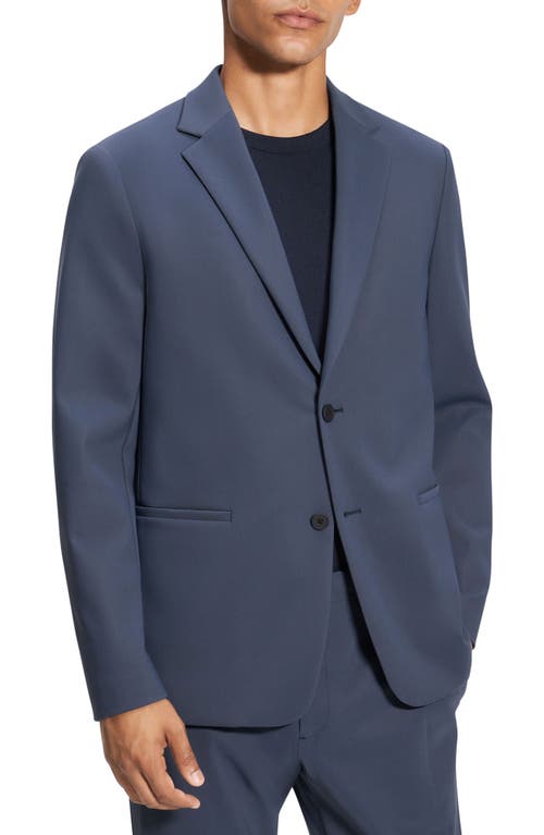 Theory Clinton Precision Ponte Blazer Finch In Finch