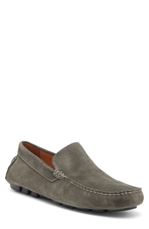 Shop Nordstrom Fletcher Driving Loafer In Grey Steel