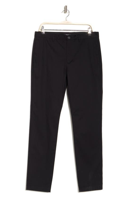 Shop Theory Zaine Slim Straight Chino Pants In Black