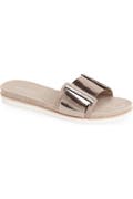 Calvin Klein 'Zizi' Leather Slide Sandal (Women) | Nordstrom