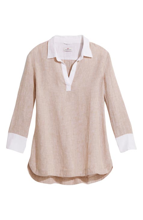 linen tunic | Nordstrom