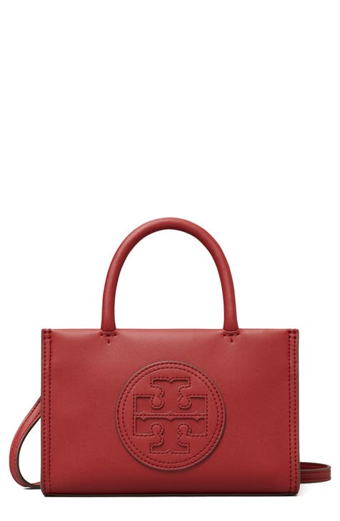 Minimalist Daily Handbag Women Red Leather Mini Crossbody 