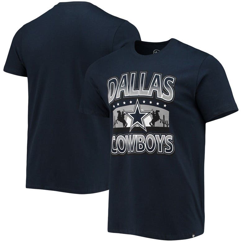 Men's '47 Navy Dallas Cowboys Local T-Shirt