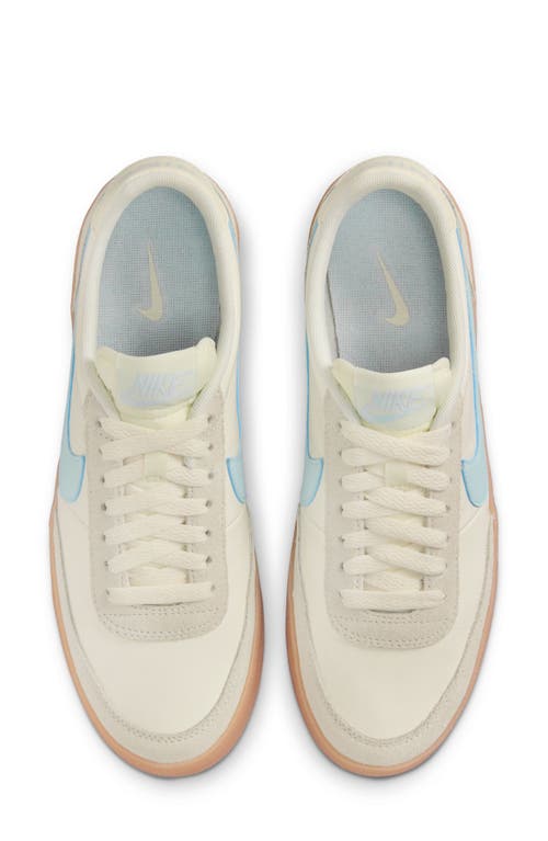 Nike Killshot 2 Leather Sneaker In Sail/blue/yellow