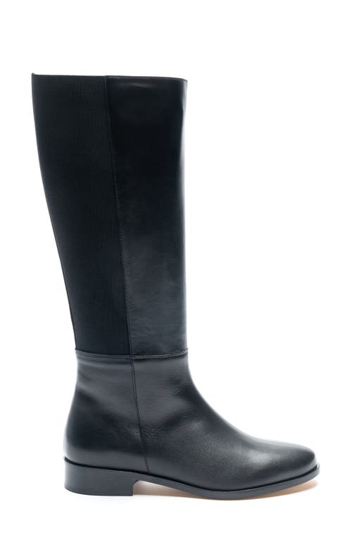 Shop Bruno Magli Pisa Stretch Shaft Tall Boot In Black