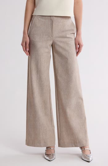 THEORY THEORY CLEAN TERENA WIDE LEG PANTS