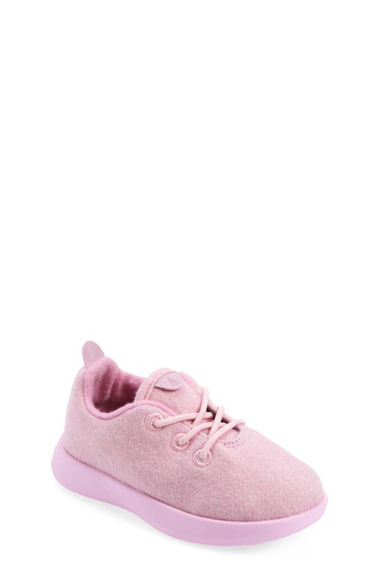 Allbirds Kids' Wool Sneaker In Buoyant Pink