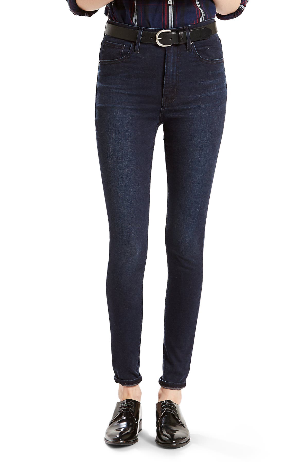 Levi's® Mile High High Waist Super Skinny Jeans (Red Wonder) | Nordstrom