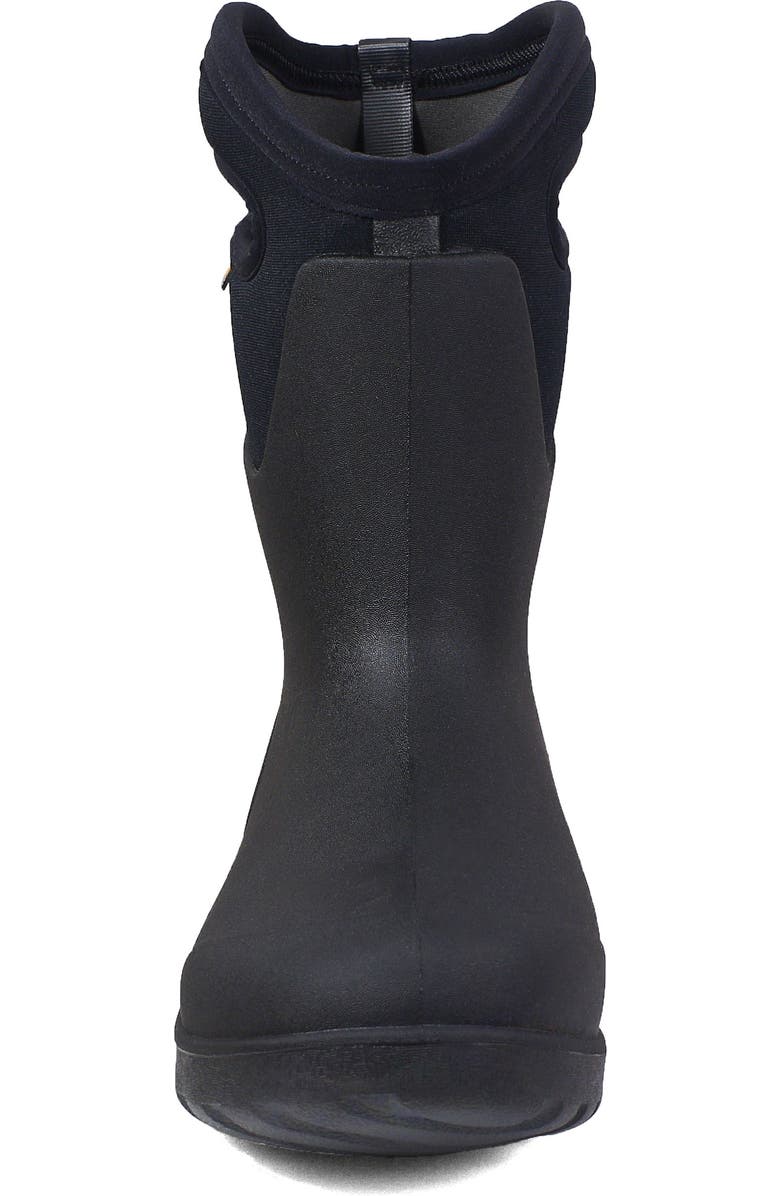 Bogs Neo Classic Mid Waterproof Rain Boot, Alternate, color, Black