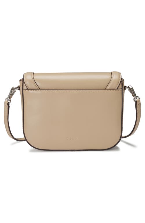 Shop Oryany Tess Flap Crossbody Bag In Skin Beige