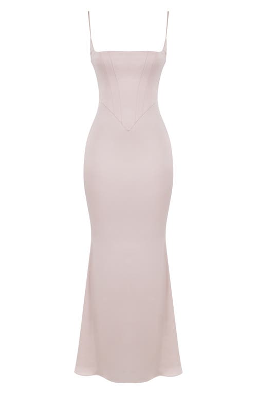 House Of Cb Olivette Corset Maxi Dress In Pink