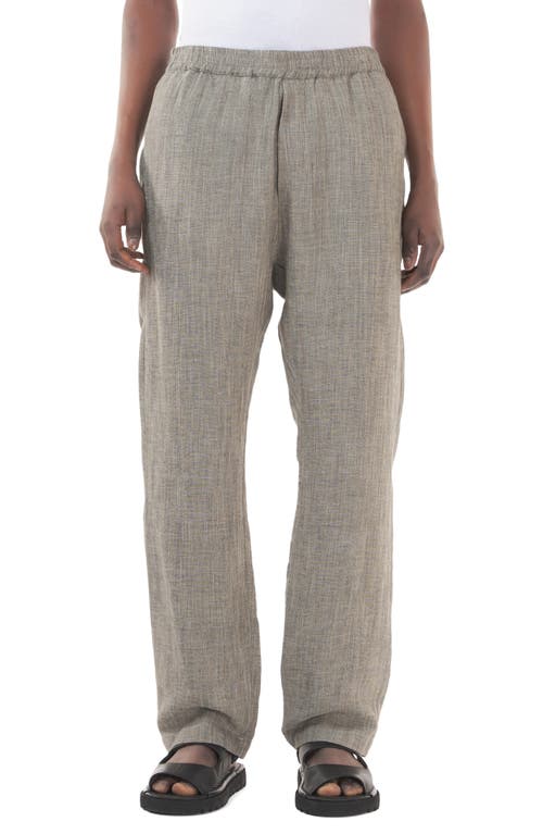 Riobarbo Linen Blend Pants in Unico