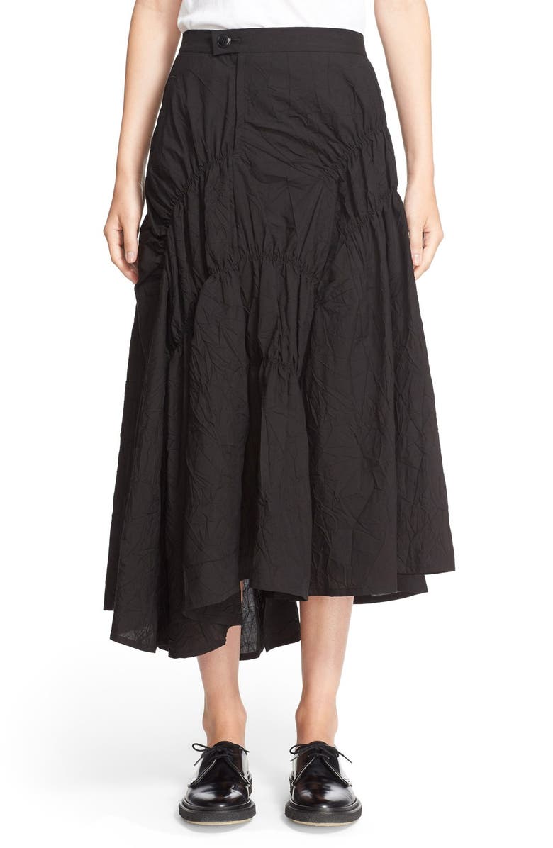 Y's by Yohji Yamamoto Random Gather Skirt | Nordstrom