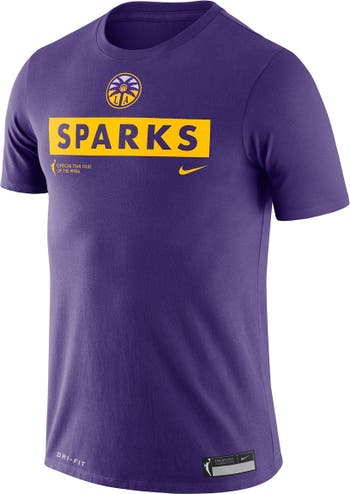 Los Angeles Sparks Nike Purple Practice T-Shirt