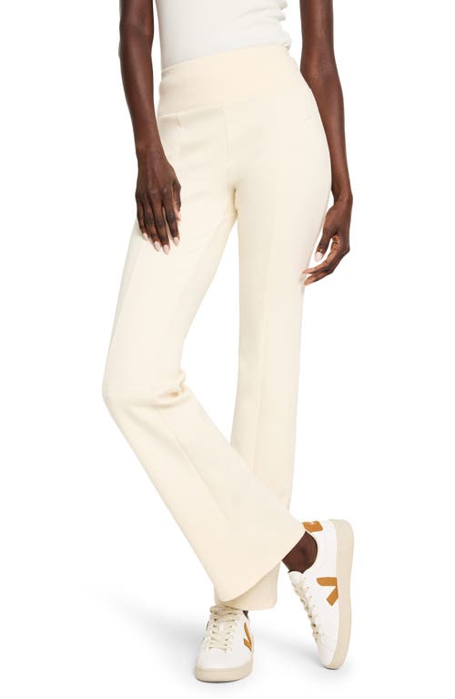 Nz Active By Nic+zoe Scuba Bootcut Pants In Alabaster