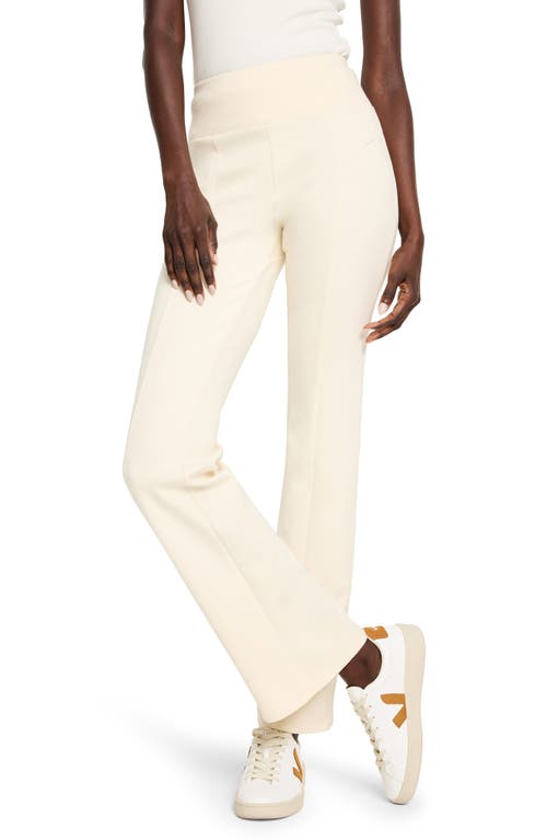 NZ ACTIVE by NIC+ZOE Scuba Bootcut Pants in Alabaster 