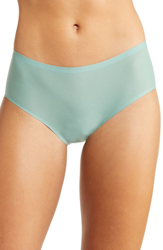 Chantelle Lingerie Soft Stretch Seamless Hipster Panties In Laurel Green