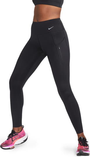 Nike Dri-FIT One Luxe Buckle Mid Rise Leggings