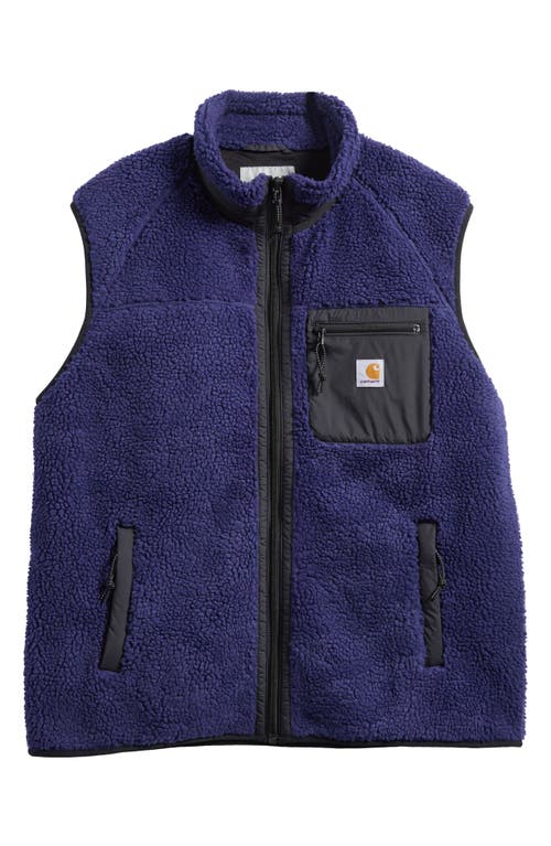 Carhartt Work In Progress Prentis Fleece Vest Liner In Aura/black