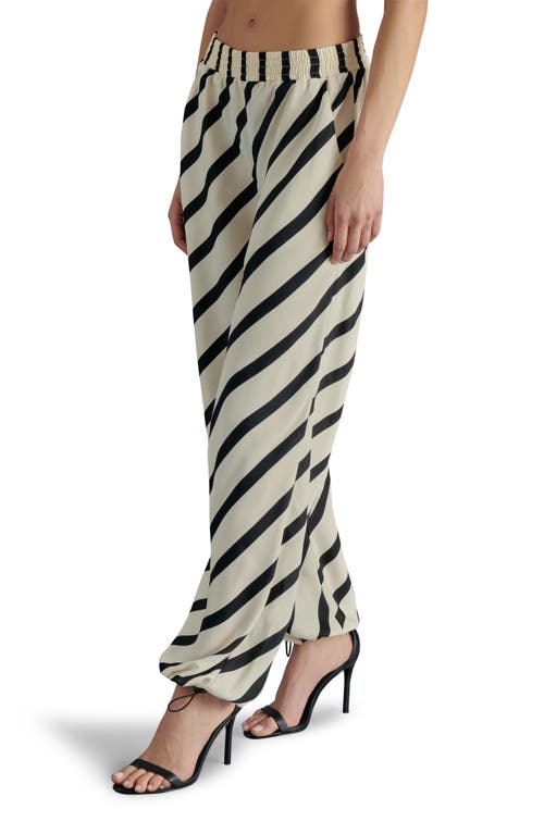 Shop Steve Madden Mels Tie Hem Pants In Cream