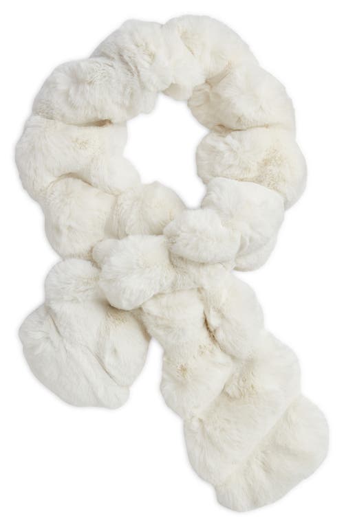 ET OCHS ET OCHS FAUX FUR PULL-THROUGH SCARF 