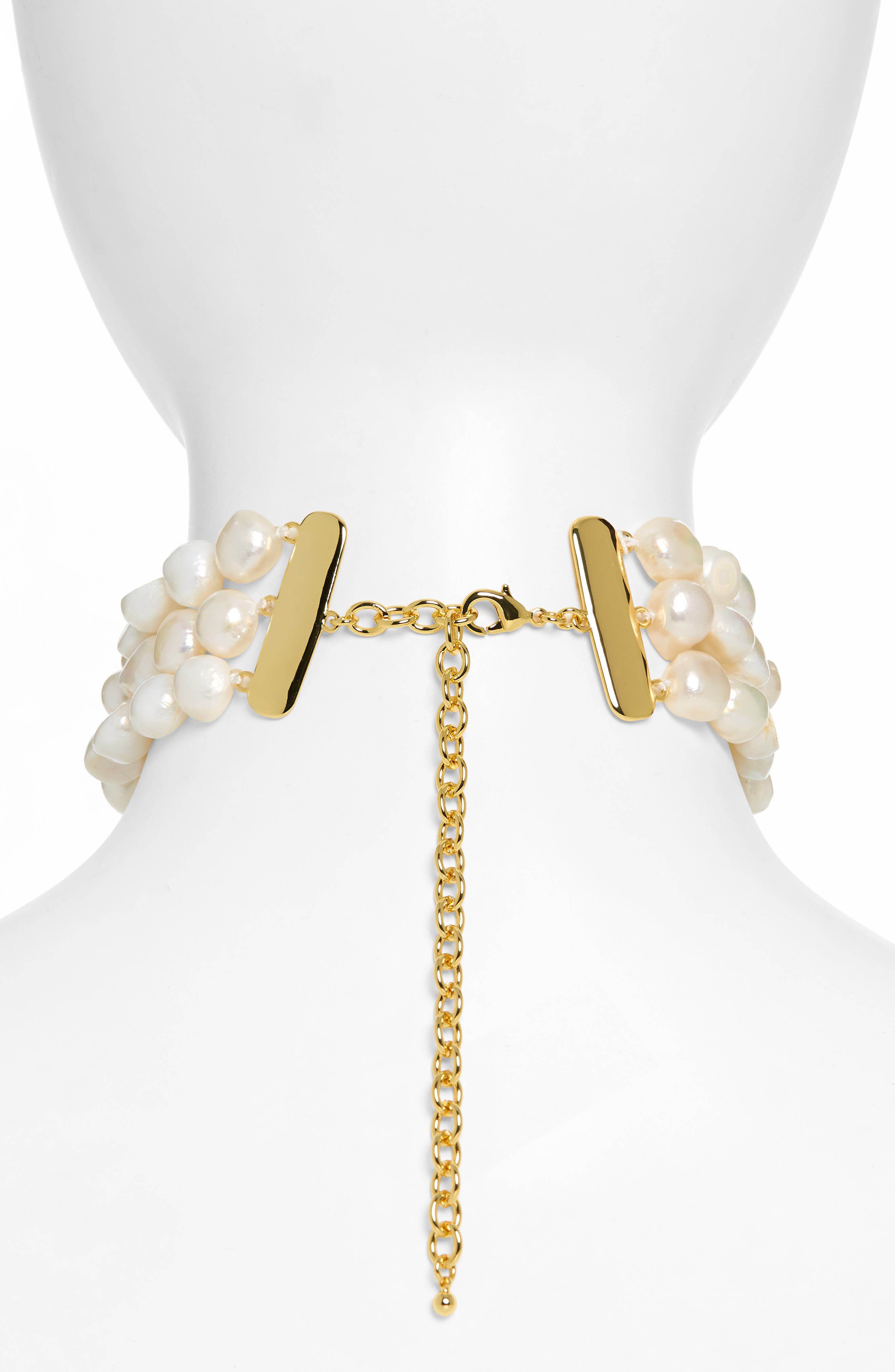 Cult Gaia Nora Freshwater Pearl Choker 