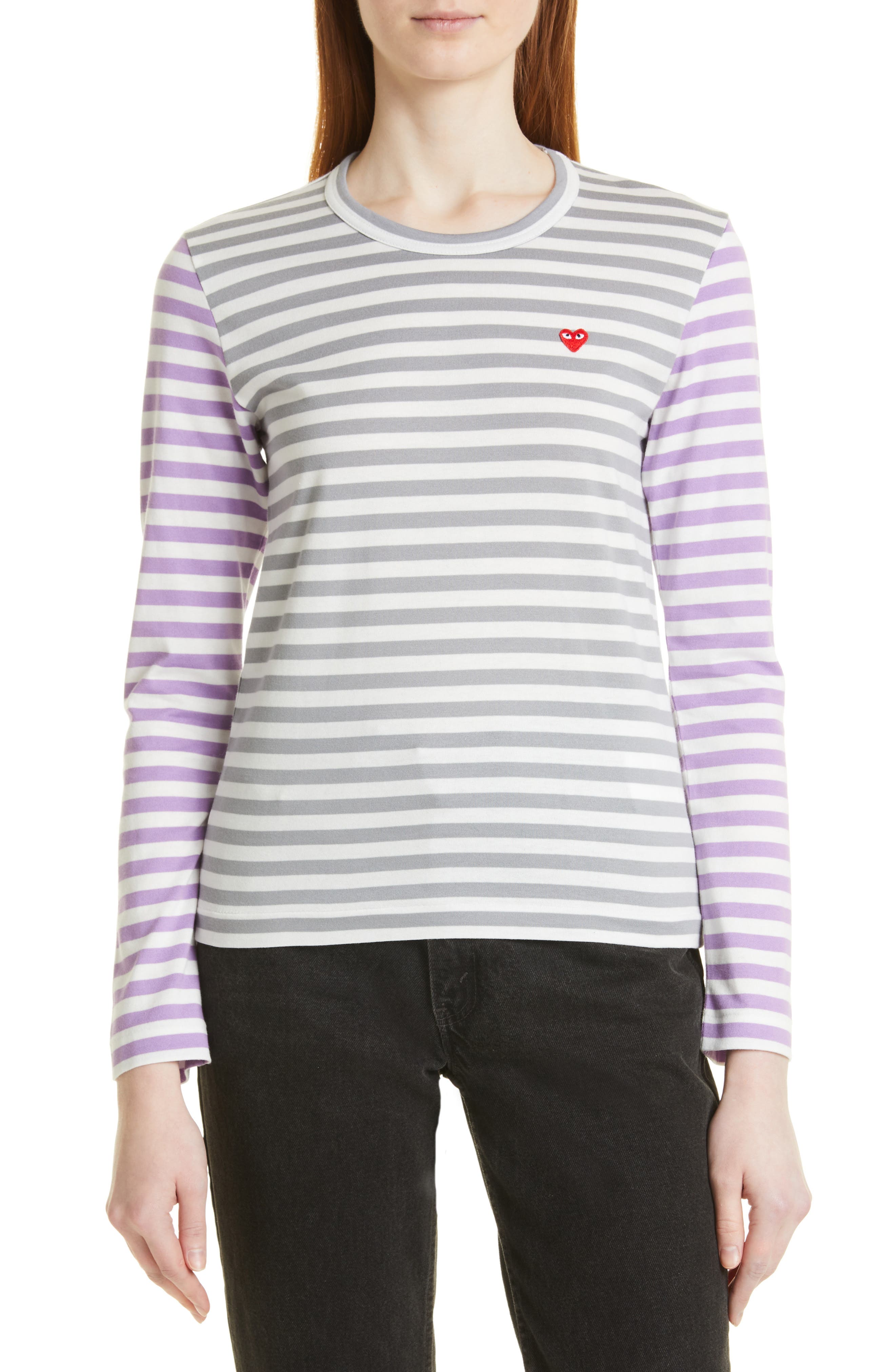 comme de garcon crop top