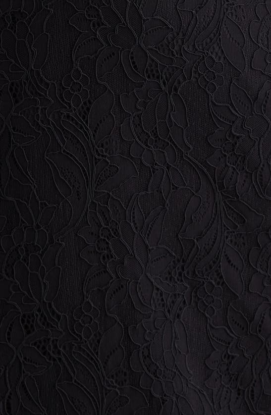 Dolce & Gabbana Dolce Gabbana Lace Calf-length Slip Dress In Nero