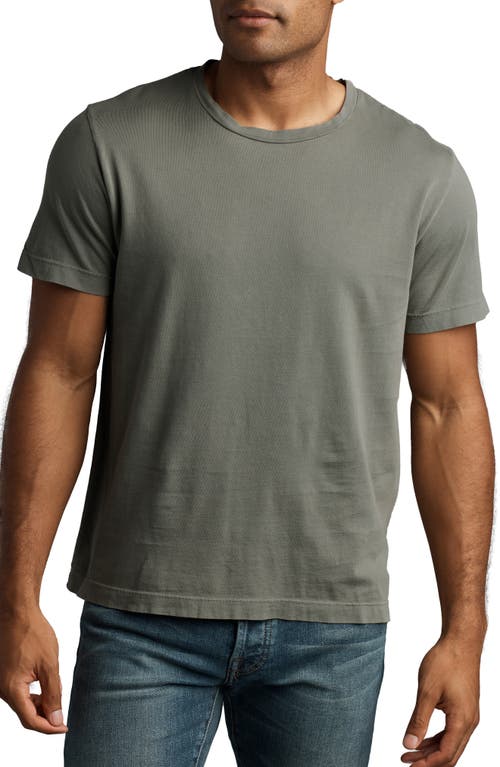 Asher Standard Cotton T-Shirt in Moss