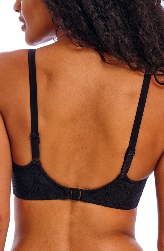 Freya Nomad Nights Underwire Sweetheart Neck Bikini Top In Black (blk)