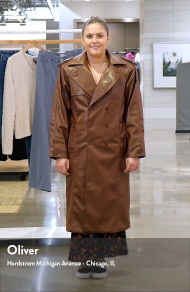 Nordstrom halogen trench on sale coat