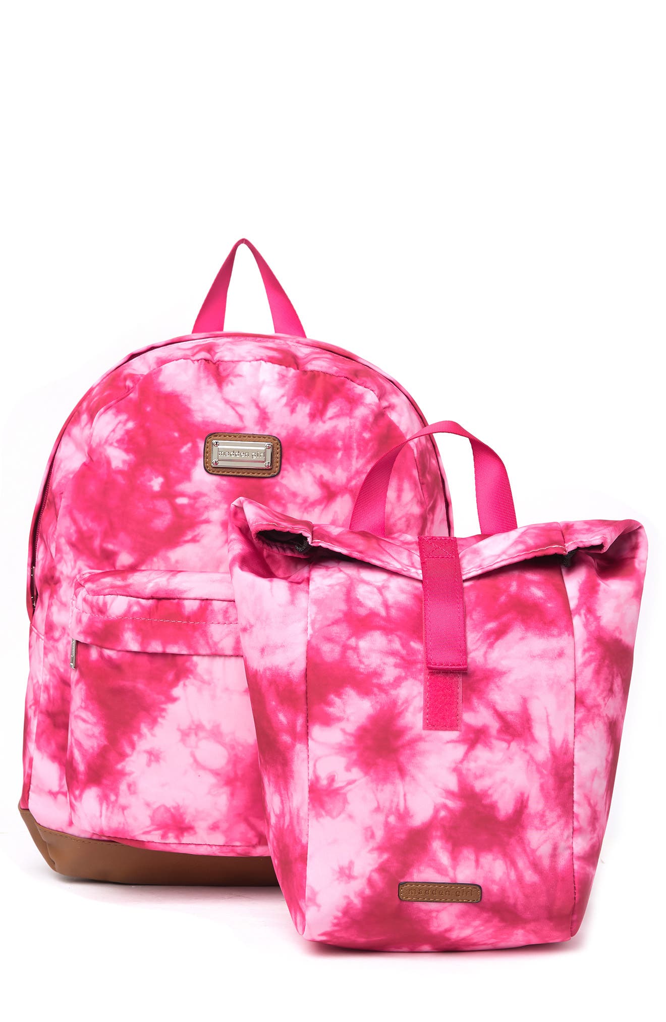 madden girl pink backpack